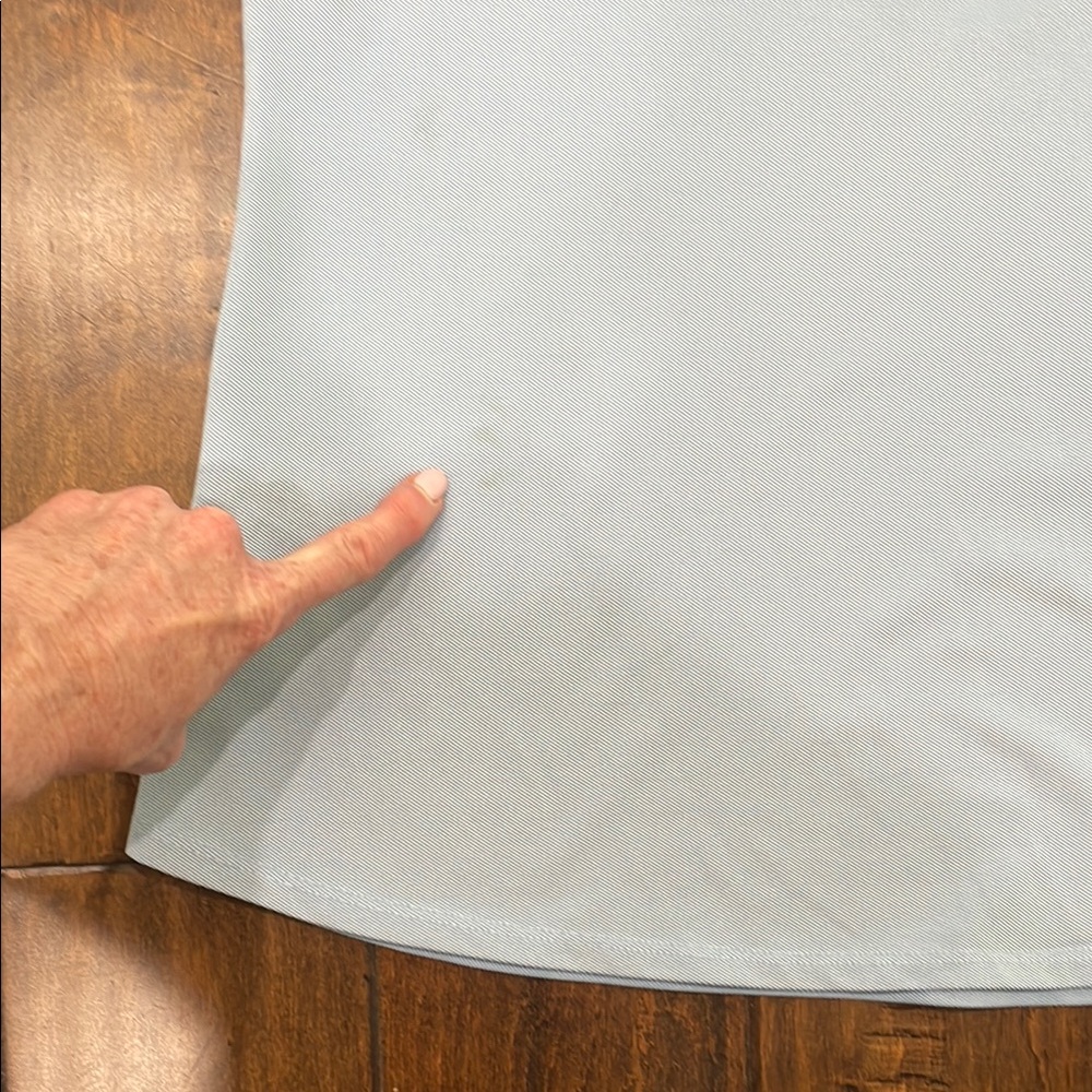 Vineyard Vines Blue Fitted Polo Short Sleeve Tee - Picture 11 of 11